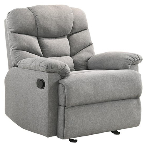 Light grey recliner outlet chair